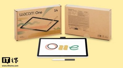 ​Wacom One 数位屏发布：14 英寸 FHD 全贴合，2449 元
