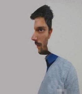 ​一张“神奇”的图片，第一眼看到正面还是侧面？测你的“性取向”