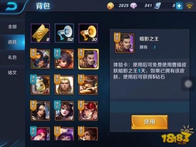 ​王者荣耀曹操暗影之王皮肤BUG 开启影身模式