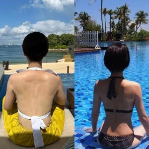 ​江美仪53岁素颜照释出，深长鱼尾纹更显自然之美！