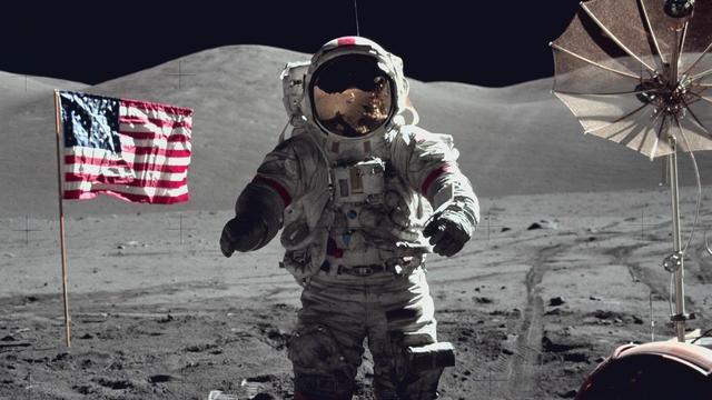 美国登月的真伪（看到月球上的五星红旗）(7)