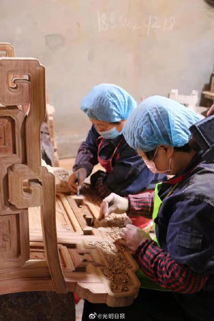 带你逛大城红木大集(京城边上的小县)(1)