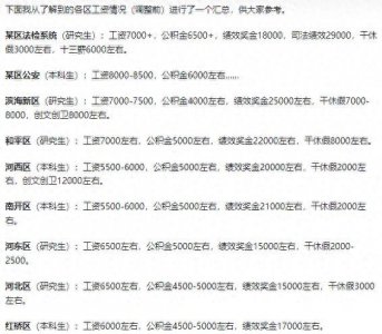 降薪后天津公务员待遇被泄露,公积金比大多数人工资还高