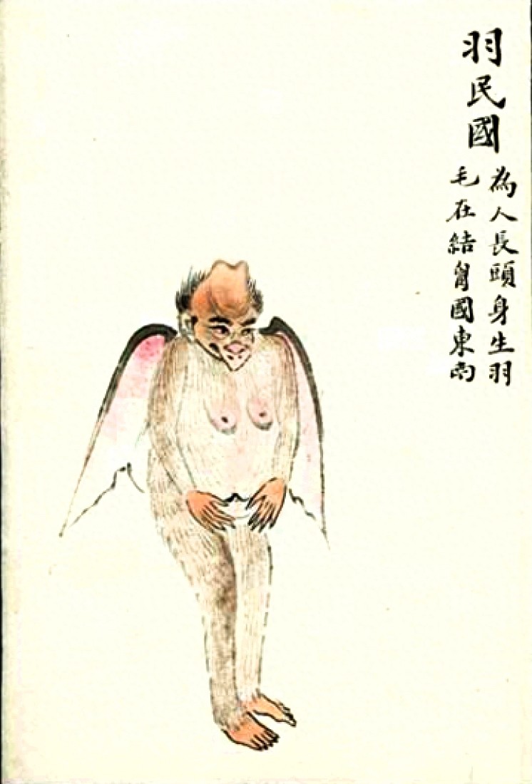 中华文化经典《山海经》第二卷异国奇人，各种奇异人物大合集