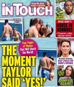 ​霉霉Taylor Swift与男友巴哈马浪漫度假，甜蜜达成结婚共识