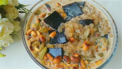 自制奶茶烧仙草,清凉爽滑又解暑,做法配方全告诉你,收藏起来吧