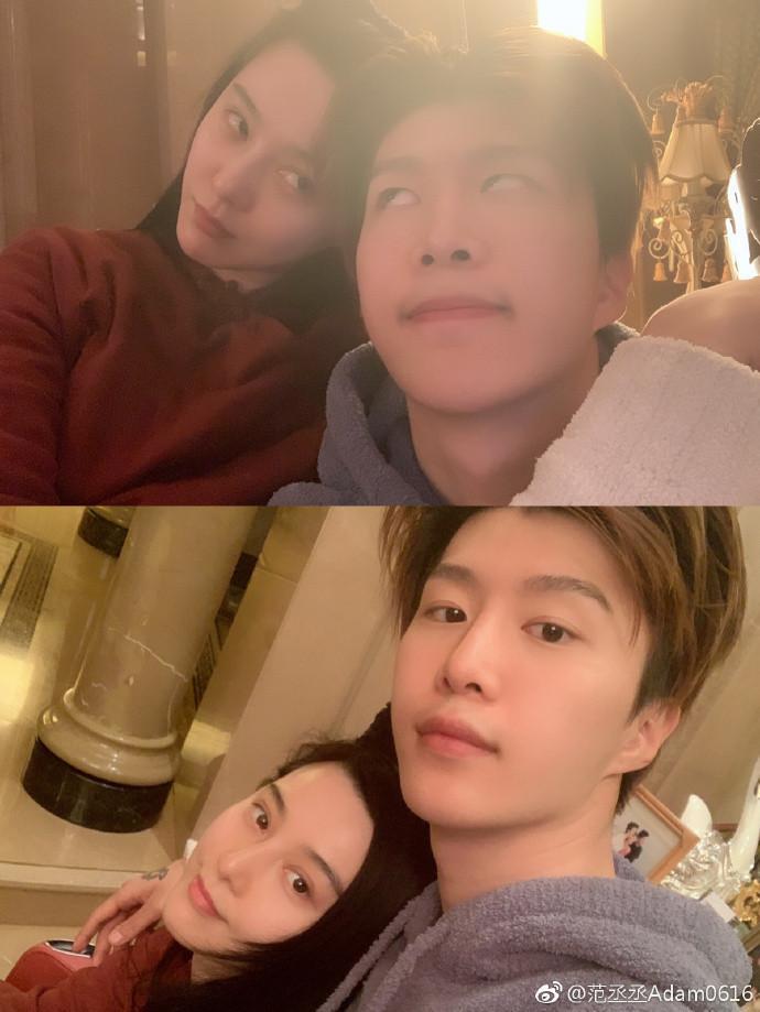 范丞丞罕见晒全家福!紧搂范冰冰自拍“介绍一下我妹”