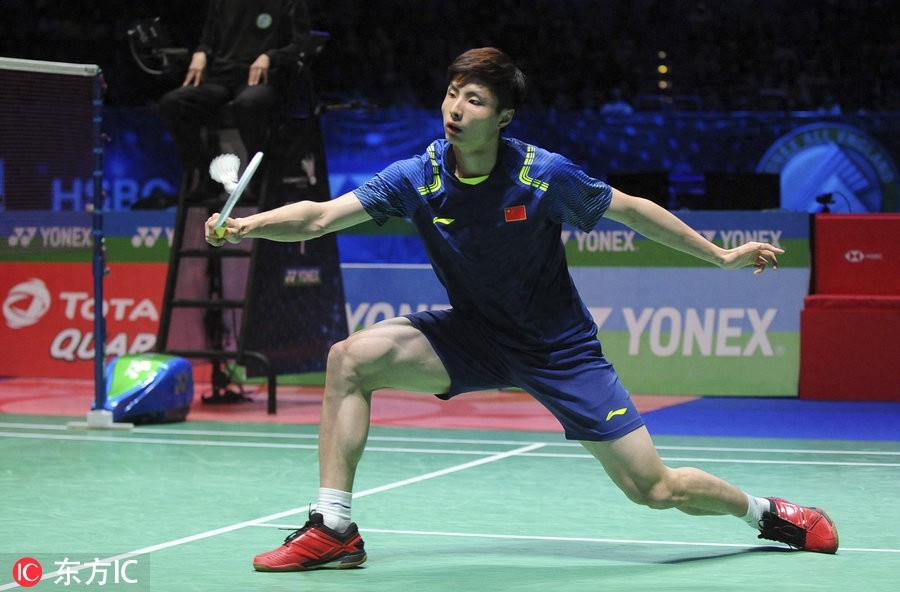 突破林李统治！石宇奇2-1胜林丹首夺全英公开赛男单冠军