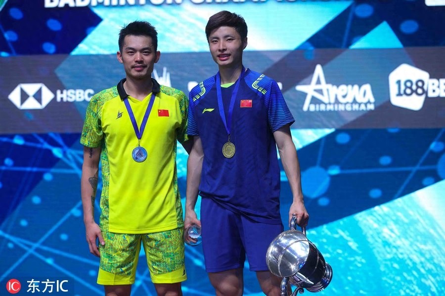 突破林李统治！石宇奇2-1胜林丹首夺全英公开赛男单冠军