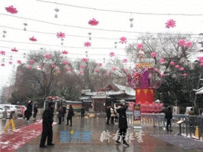 ​趵突泉灯会即将迎来“爆棚”  园内实行“单循环”行进