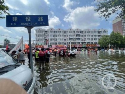 ​“孤岛”！河南新乡卫辉被洪水围困的6个日夜