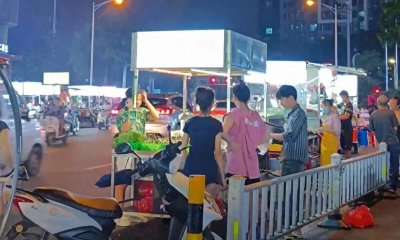 ​摆摊潮来袭占道经营严峻！城管也拿摆摊的没办法