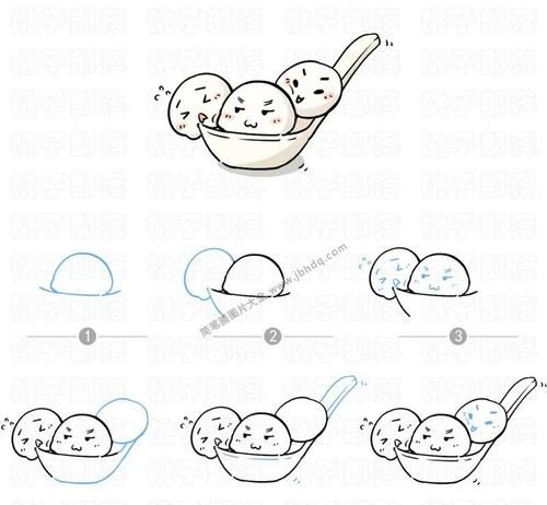 汤圆酱简笔画